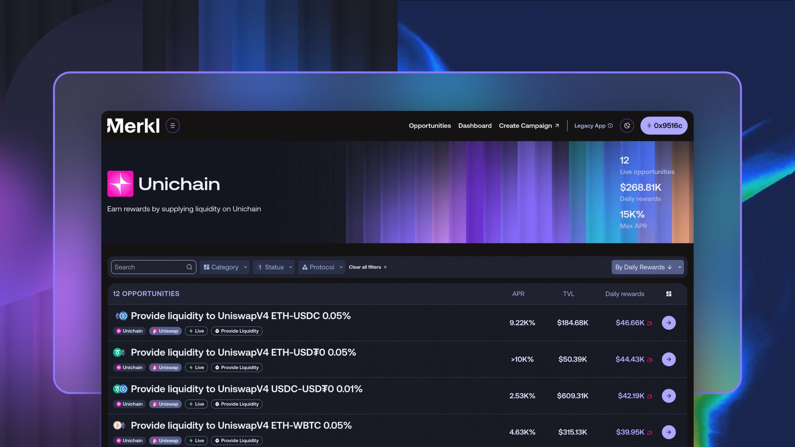Merkl-incentive-program-unichain-uniswap