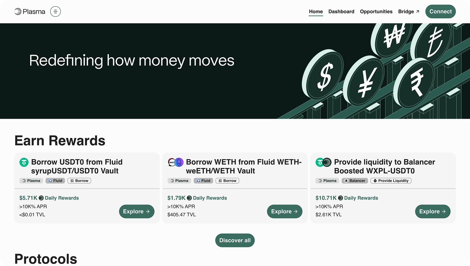 Plasma rewards with Merkl